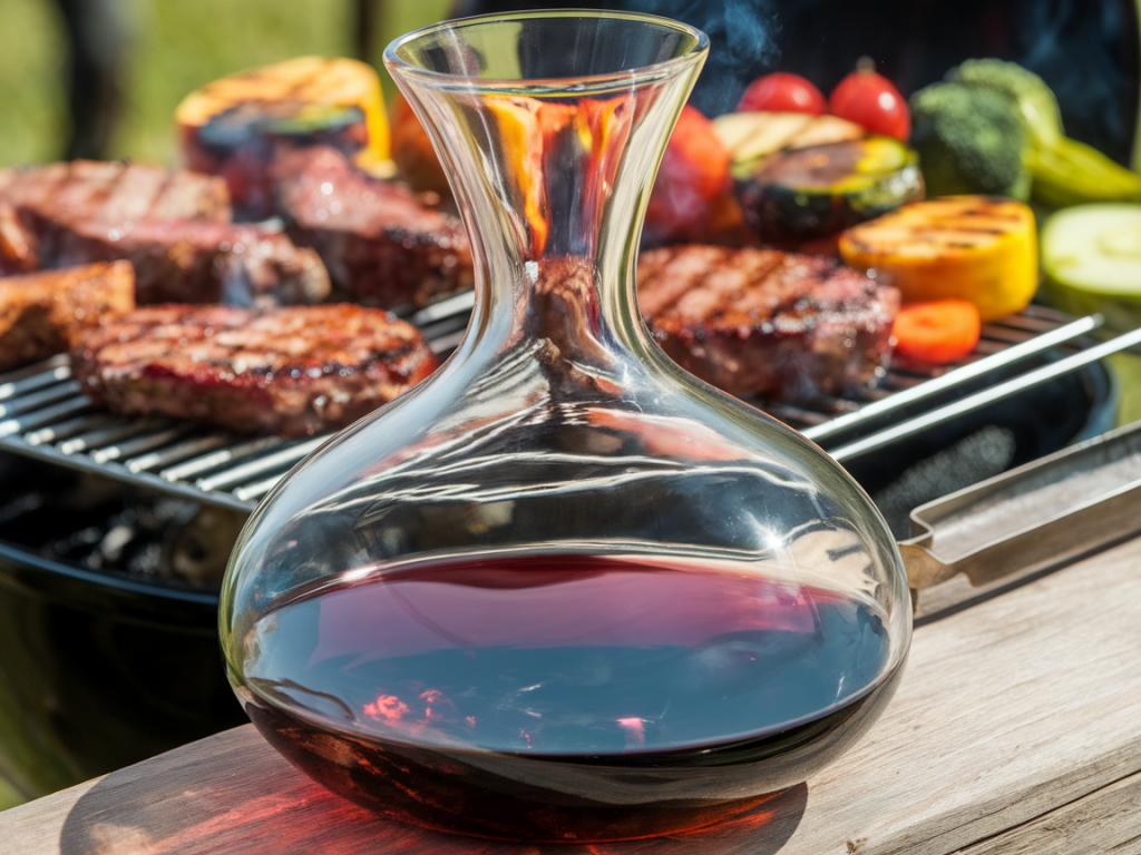 Wie dekantiere ich junge tannat‑weine für sommerliche grillabende ohne aromaverluste?