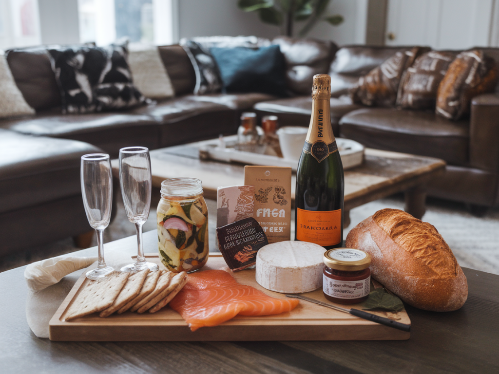 Wie baue ich eine improvisierte minibar für einen spontanen brunch zuhause mit nur sieben ingredients auf