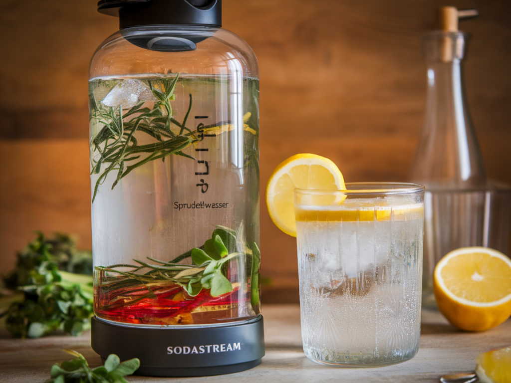 welches sodastream‑sprudelwasser und welche kräuter passen am besten zu einem alkoholfreien gin‑tonic für sommerliche abende