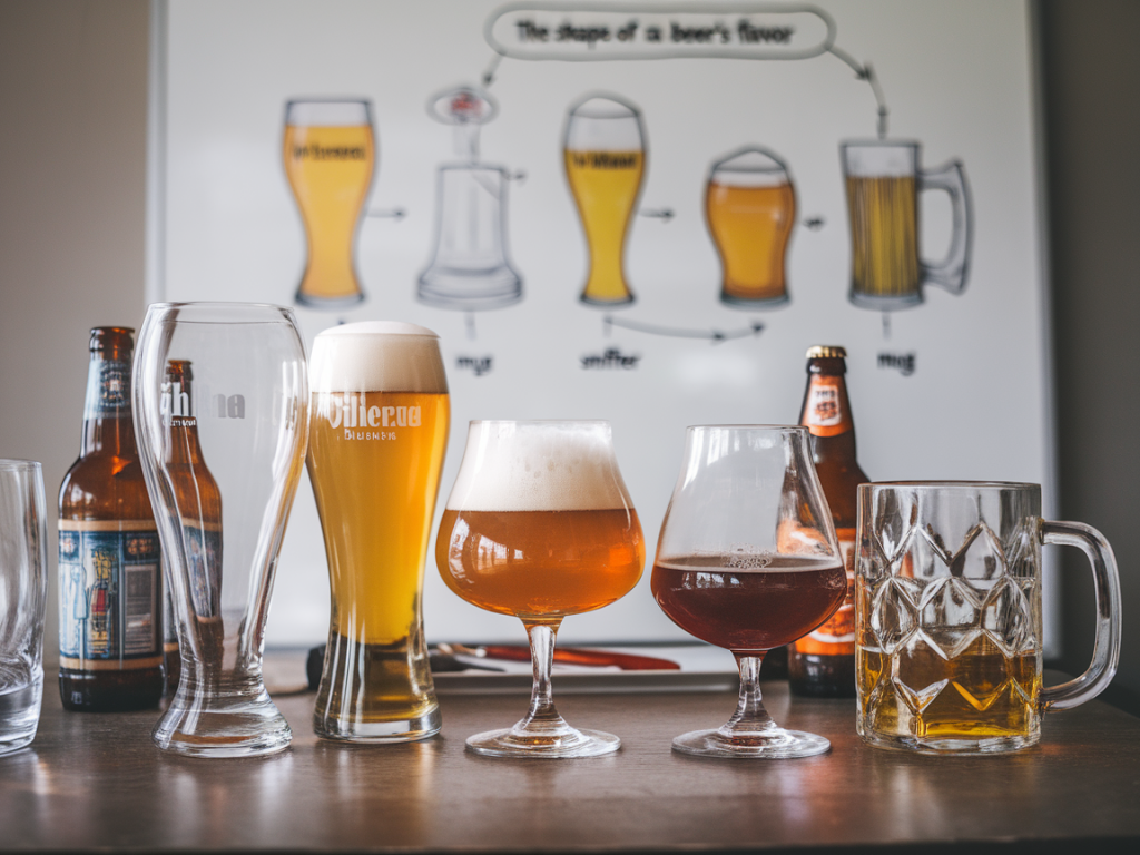 Wie finde ich das richtige glas für verschiedene biersorten und wie beeinflusst es den geschmack