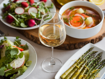 Wie kombiniere ich riesling mit frühjahrsmenüs ohne geschmackliche überforderung