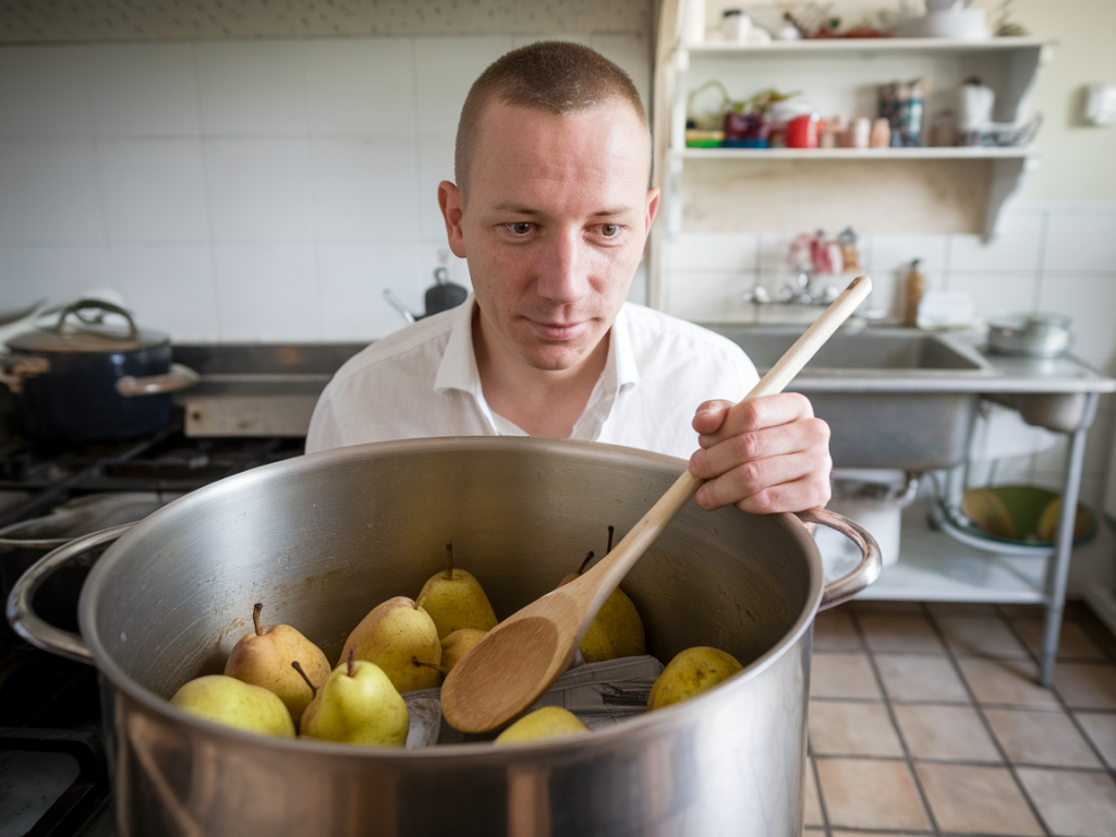 Wie setze ich einen aromatischen birnenmost (perry) aus regionalen sorten an und welche gerichte passen dazu?