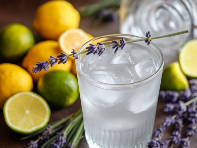 Wie bereite ich eine hausgemachte limonade mit lavendel für sommerliche grillabende zu